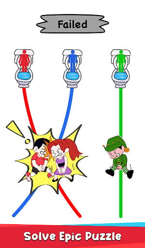 Toilet Rush Race: Draw Puzzle_1