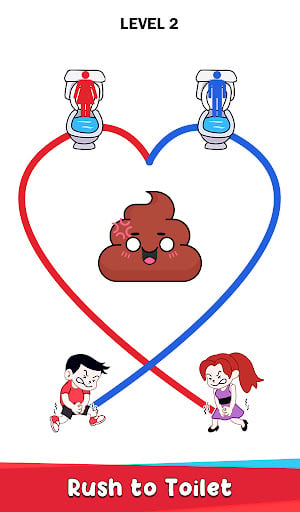 Toilet Rush Race: Draw Puzzle_18