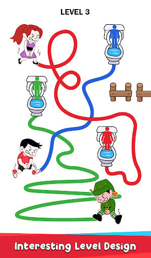 Toilet Rush Race: Draw Puzzle_19