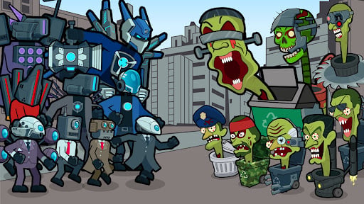 Merge War: Monster vs Cyberman_5